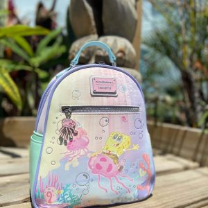 SpongeBob Jelly Fishing Loungefly Mini Backpack